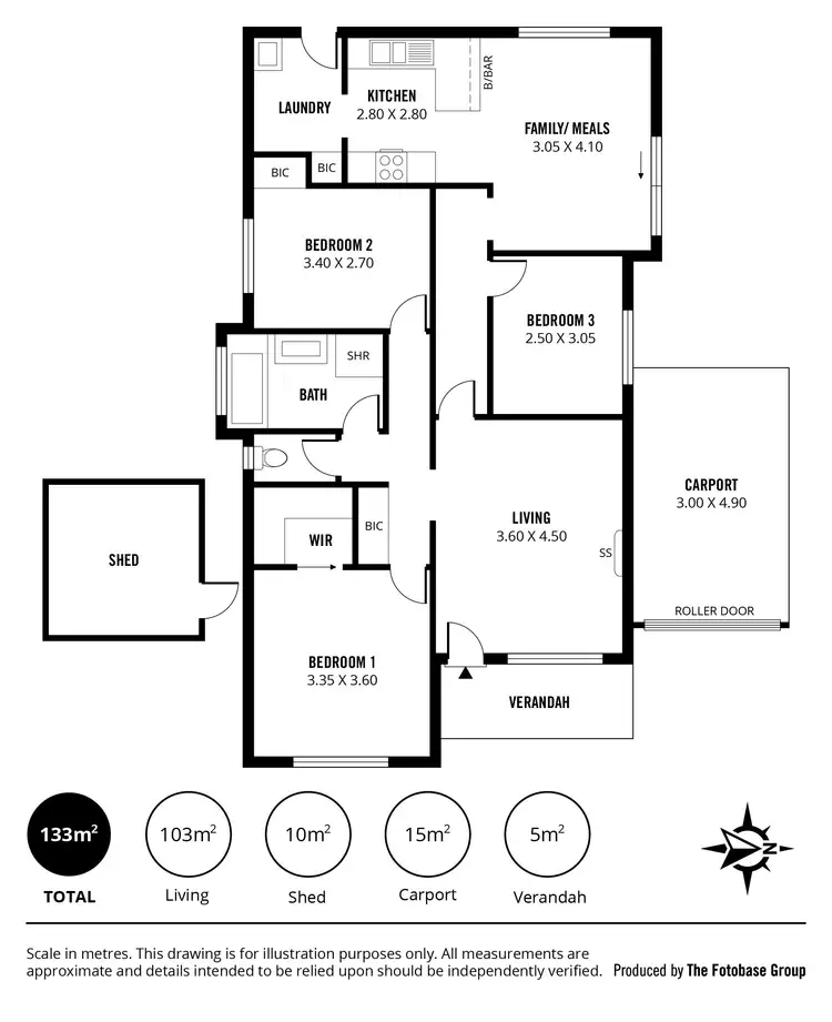 Floorplan of Homely house listing, 2/14A Haeusler Drive, Nairne SA 5252