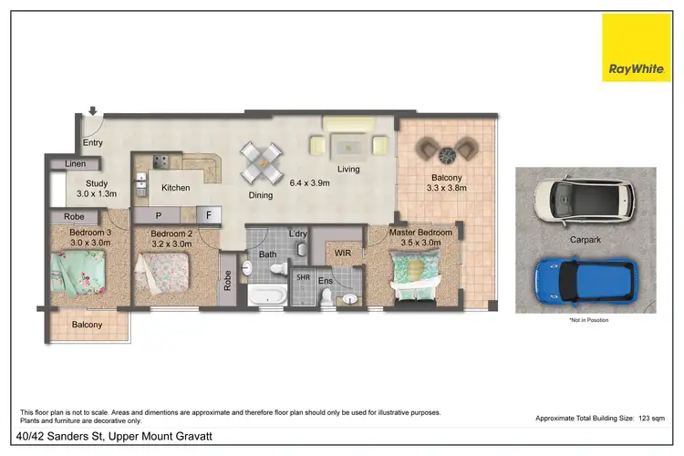 Floorplan of Homely apartment listing, 40/42 Sanders Street, Upper Mount Gravatt QLD 4122
