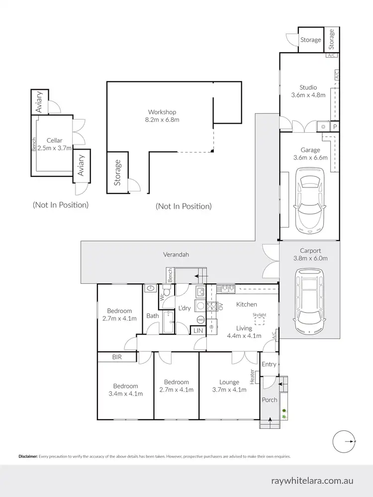 Floorplan of Homely house listing, 7 Nevada Avenue, Corio VIC 3214