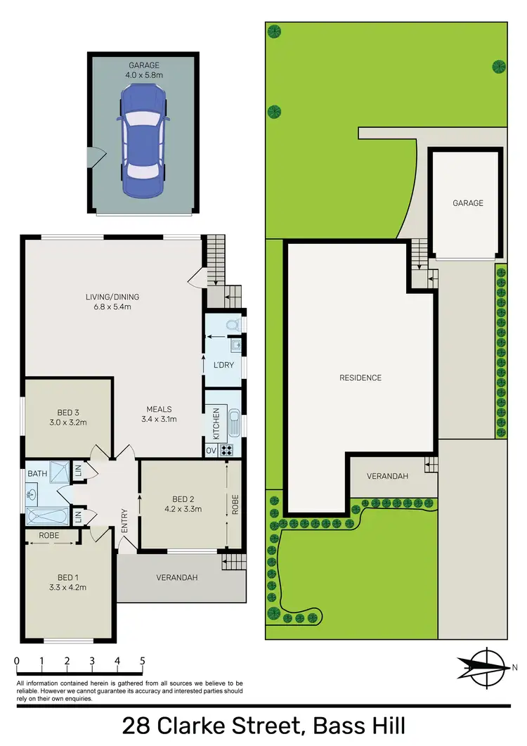 Floorplan of Homely house listing, 28 Clarke Street, Bass Hill NSW 2197