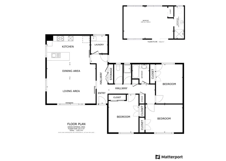 Floorplan of Homely house listing, 1 Tuff Street, Swan Hill VIC 3585