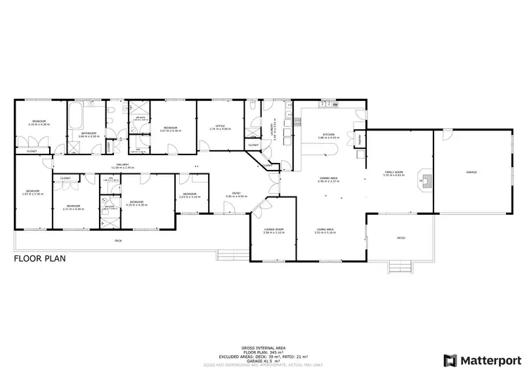 Floorplan of Homely house listing, 88 Lockhart Road, Tooleybuc NSW 2736