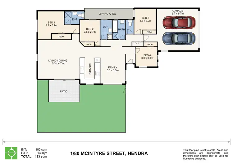 Floorplan of Homely house listing, 1/80 Mcintyre Street, Hendra QLD 4011