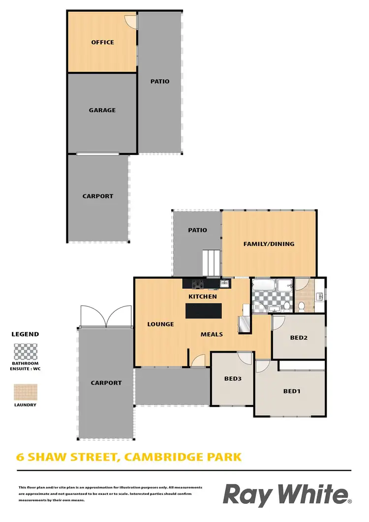 Floorplan of Homely house listing, 6 Shaw Street, Cambridge Park NSW 2747