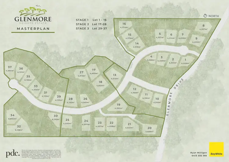 Floorplan of Homely land listing, LOT 24, 29-71 Glenmore Drive, Bonogin QLD 4213