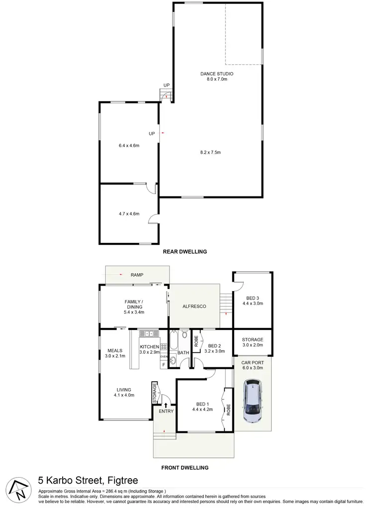 Floorplan of Homely house listing, 5 Karbo Street, Figtree NSW 2525