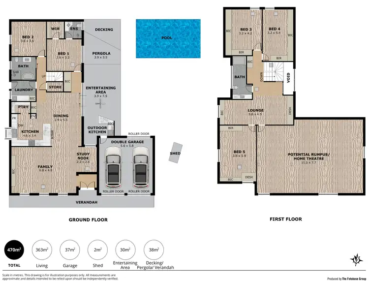 Floorplan of Homely house listing, 7 Neptune Crescent, West Beach SA 5024