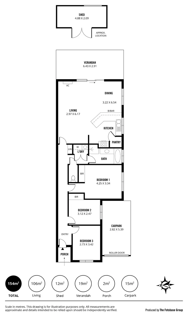 Floorplan of Homely house listing, 15A John Street, Semaphore Park SA 5019
