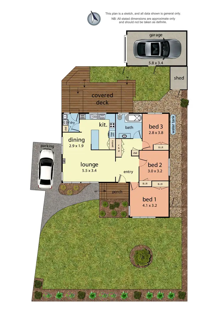 Floorplan of Homely house listing, 7 Turkeith Crescent, Croydon North VIC 3136