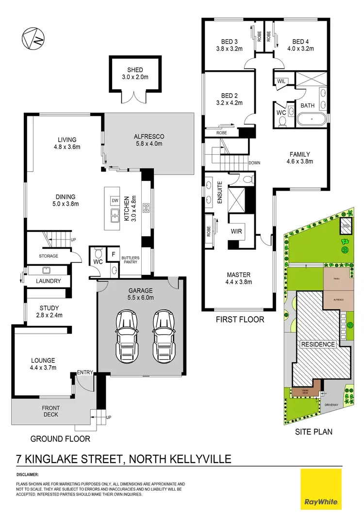 Floorplan of Homely house listing, 7 Kinglake Street, North Kellyville NSW 2155