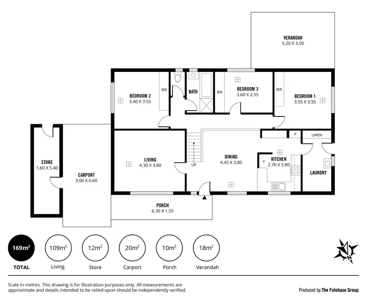 Floorplan of Homely house listing, 2 Innes Court, Woodside SA 5244