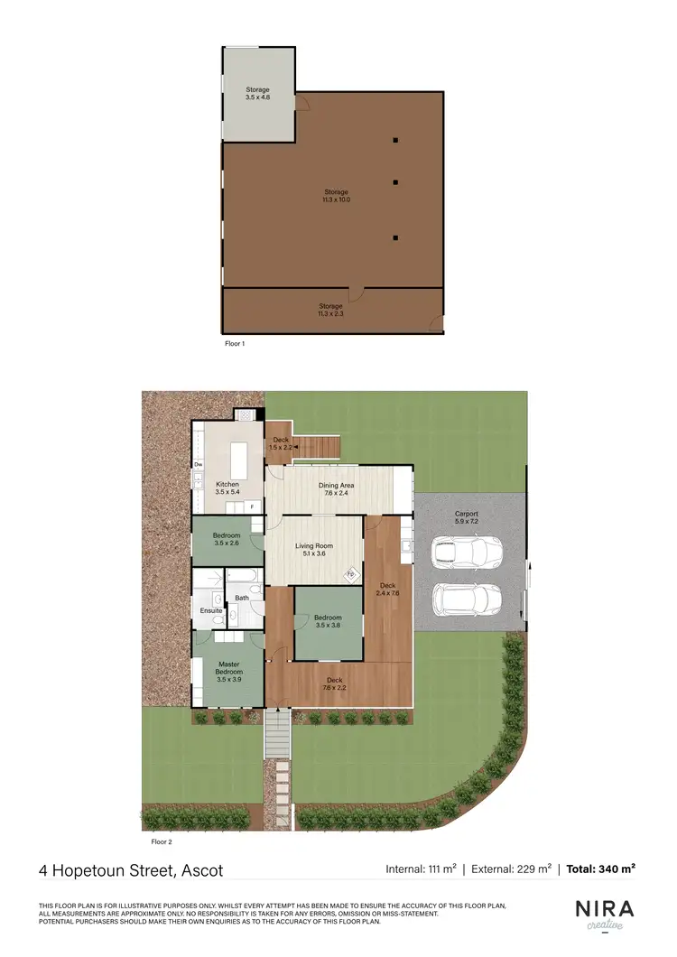 Floorplan of Homely house listing, 4 Hopetoun Street, Ascot QLD 4007