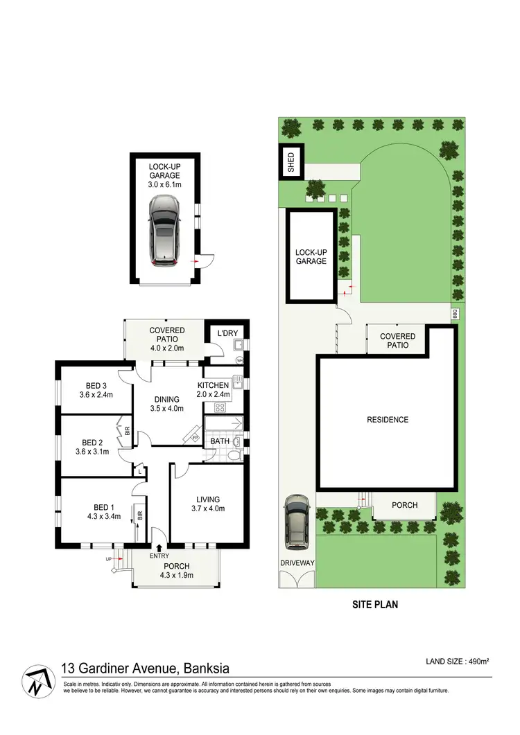 Floorplan of Homely house listing, 13 Gardiner Avenue, Banksia NSW 2216