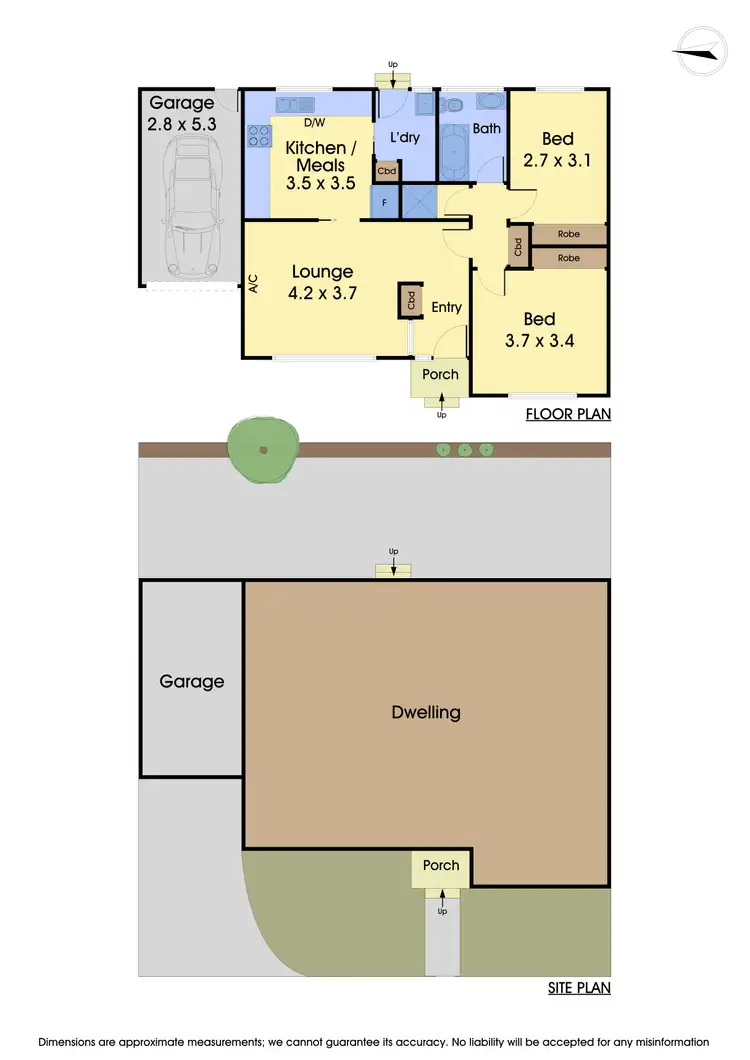 Floorplan of Homely unit listing, 2/11 Reid Street, Oakleigh South VIC 3167