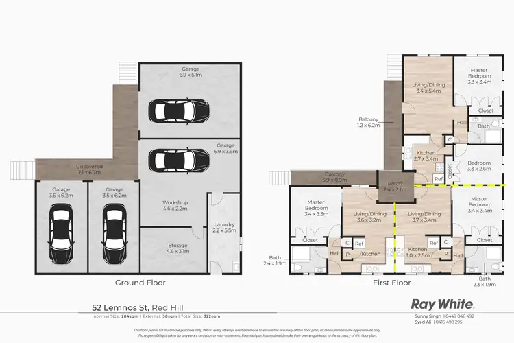 Floorplan of Homely house listing, 52 Lemnos Street, Red Hill QLD 4059