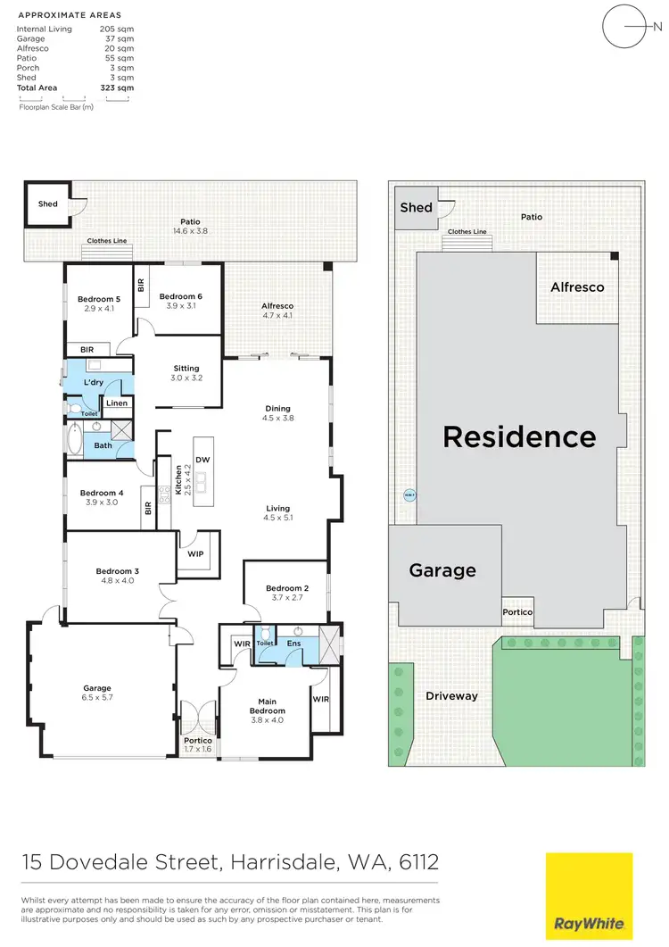 Floorplan of Homely house listing, 15 Dovedale Street, Harrisdale WA 6112