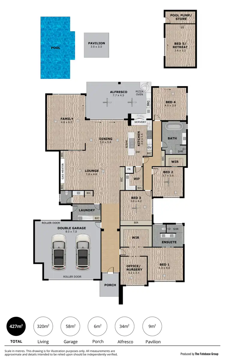 Floorplan of Homely house listing, 18 Collingwood Avenue, Flinders Park SA 5025