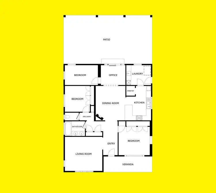 Floorplan of Homely house listing, 30 Rodwells Road, Birdwoodton VIC 3505