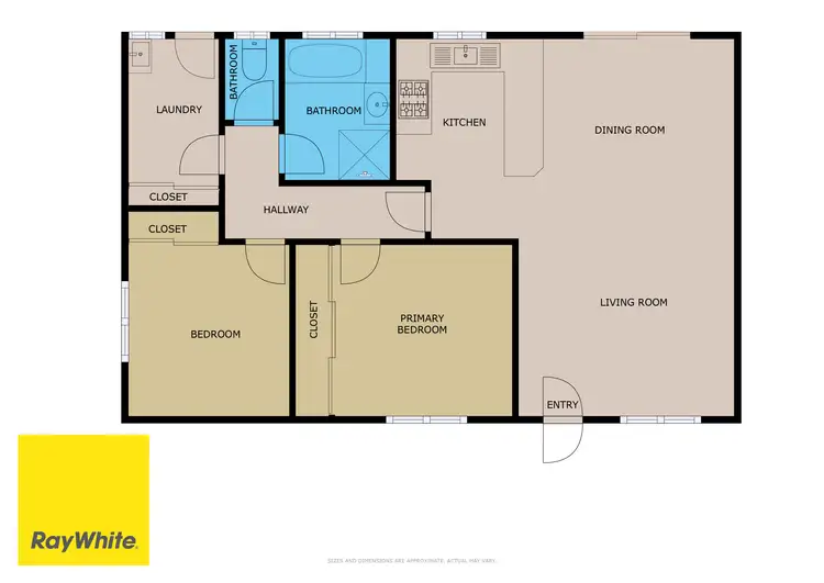 Floorplan of Homely unit listing, 4/284 Ninth Street, Mildura VIC 3500