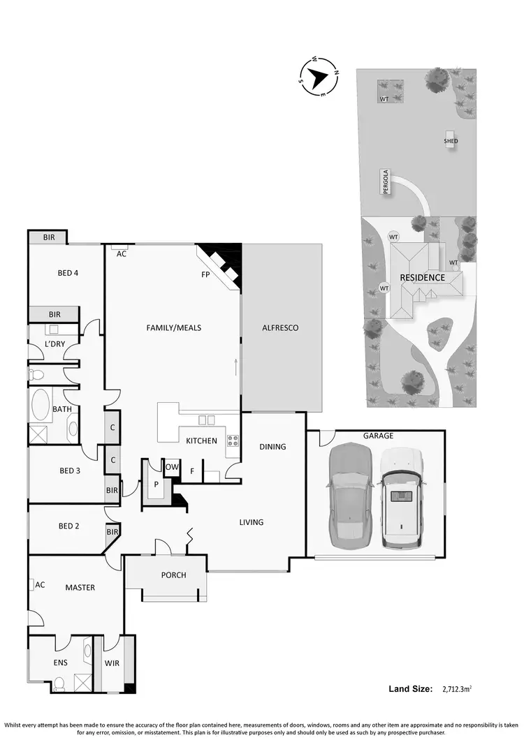 Floorplan of Homely house listing, 126 Overport Road, Frankston South VIC 3199