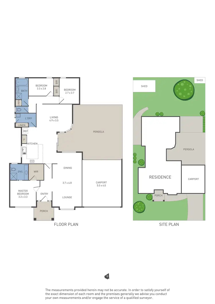 Floorplan of Homely house listing, 5 Colorado Court, Werribee VIC 3030