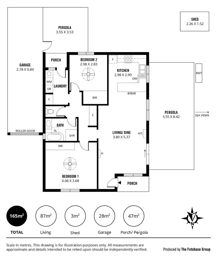Floorplan of Homely unit listing, 6/7-9 Central Avenue, Hallett Cove SA 5158