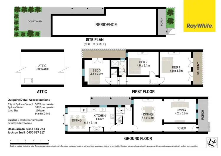 Floorplan of Homely house listing, 78 Gordon Street, Paddington NSW 2021