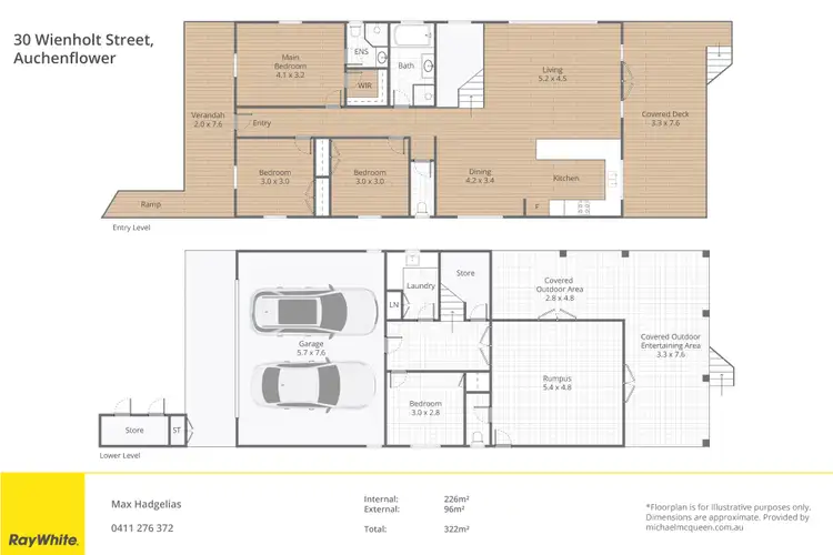 Floorplan of Homely house listing, 30 Wienholt Street, Auchenflower QLD 4066
