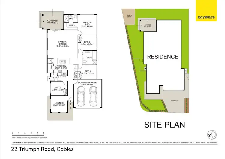 Floorplan of Homely house listing, 22 Triumph Road, Gables NSW 2765