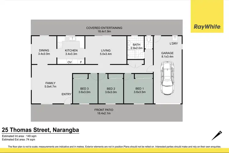 Floorplan of Homely house listing, 25 Thomas Street, Narangba QLD 4504