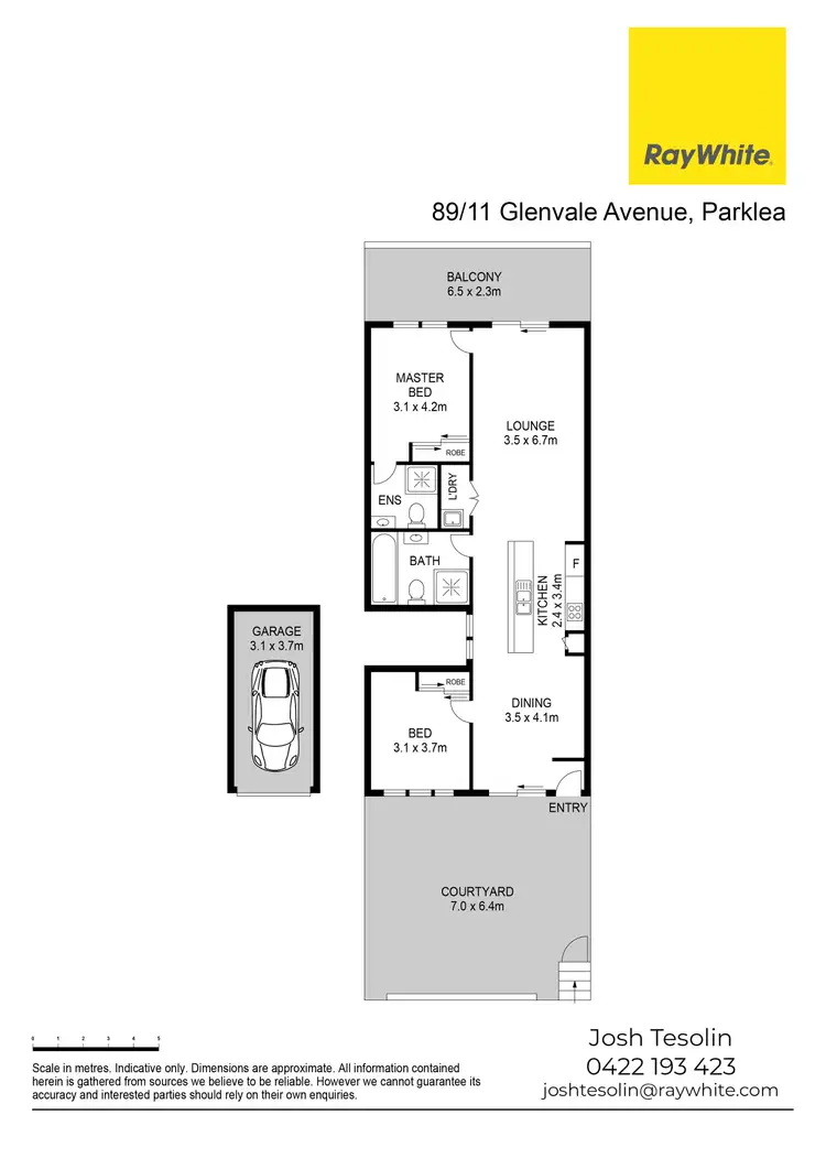 Floorplan of Homely unit listing, 89/11 Glenvale Avenue, Parklea NSW 2768