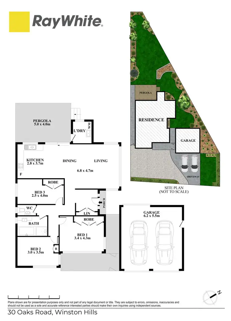 Floorplan of Homely house listing, 30 Oakes Road, Winston Hills NSW 2153