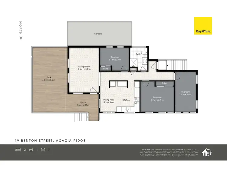 Floorplan of Homely house listing, 19 Benton Street, Acacia Ridge QLD 4110