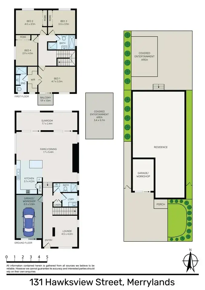 Floorplan of Homely house listing, 131 Hawksview Street, Merrylands NSW 2160