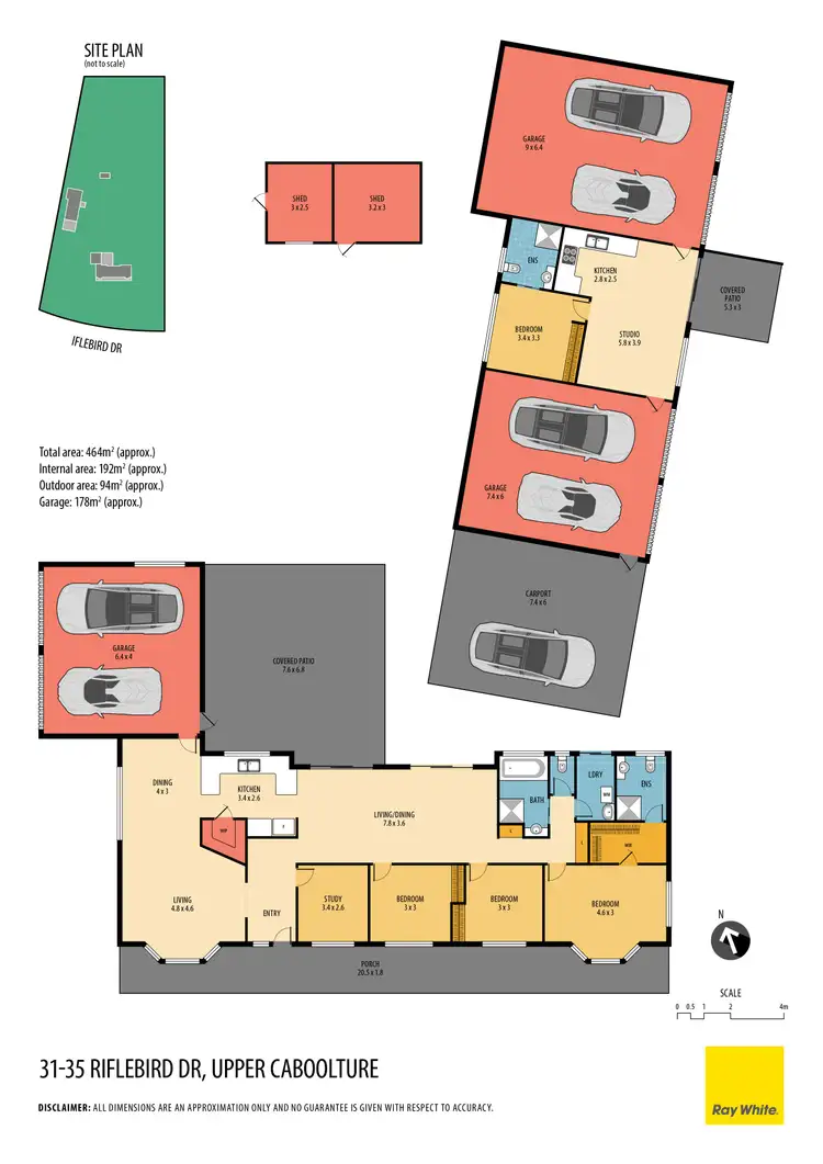 Floorplan of Homely house listing, 31-35 Riflebird Drive, Upper Caboolture QLD 4510