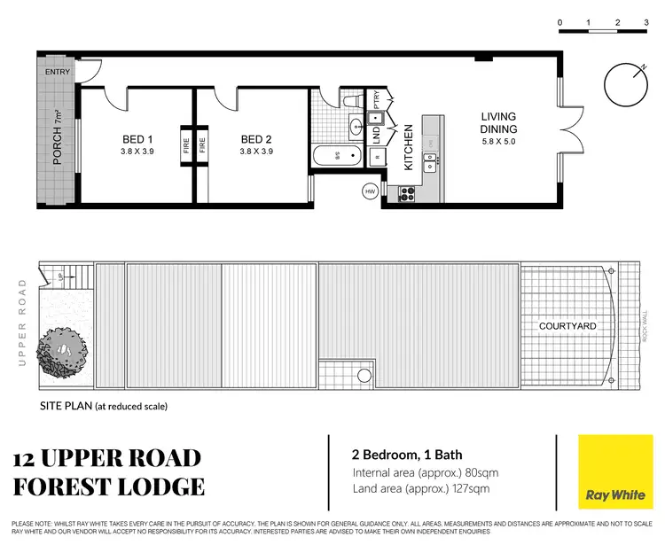 Floorplan of Homely house listing, 12 Upper Road, Forest Lodge NSW 2037