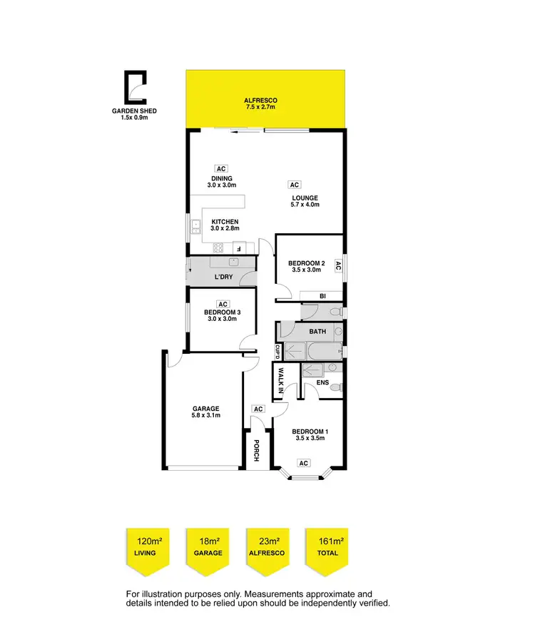 Floorplan of Homely house listing, 5 Rosella Street, Encounter Bay SA 5211