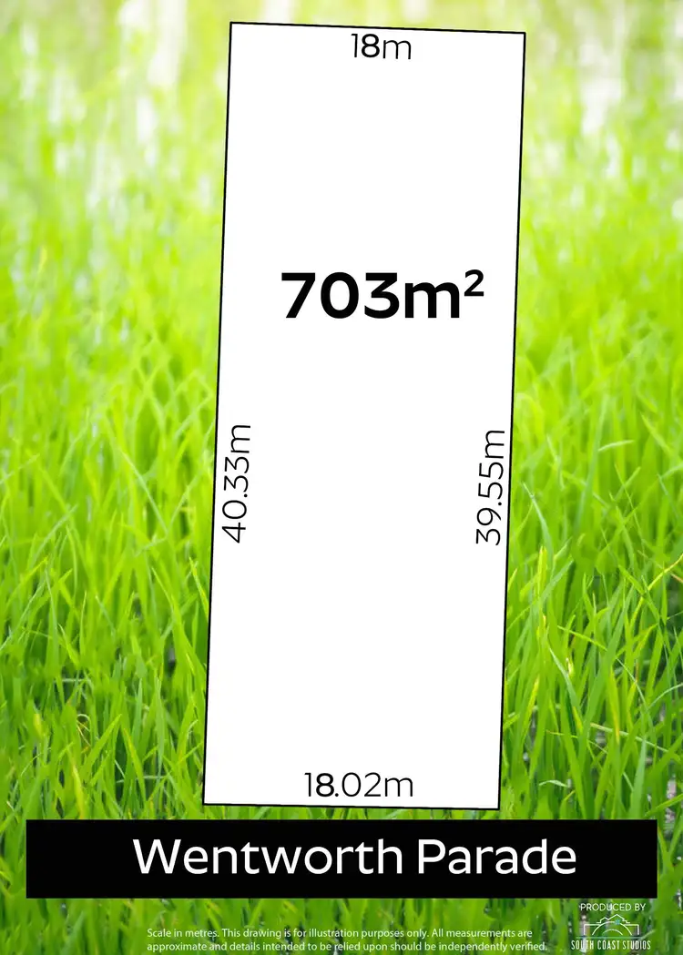 Floorplan of Homely land listing, 158 Wentworth Parade, Hindmarsh Island SA 5214