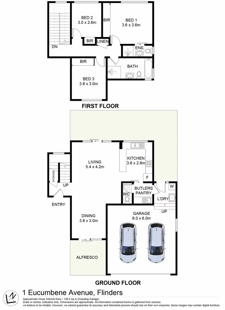 Floorplan of Homely house listing, 1 Eucumbene Avenue, Flinders NSW 2529