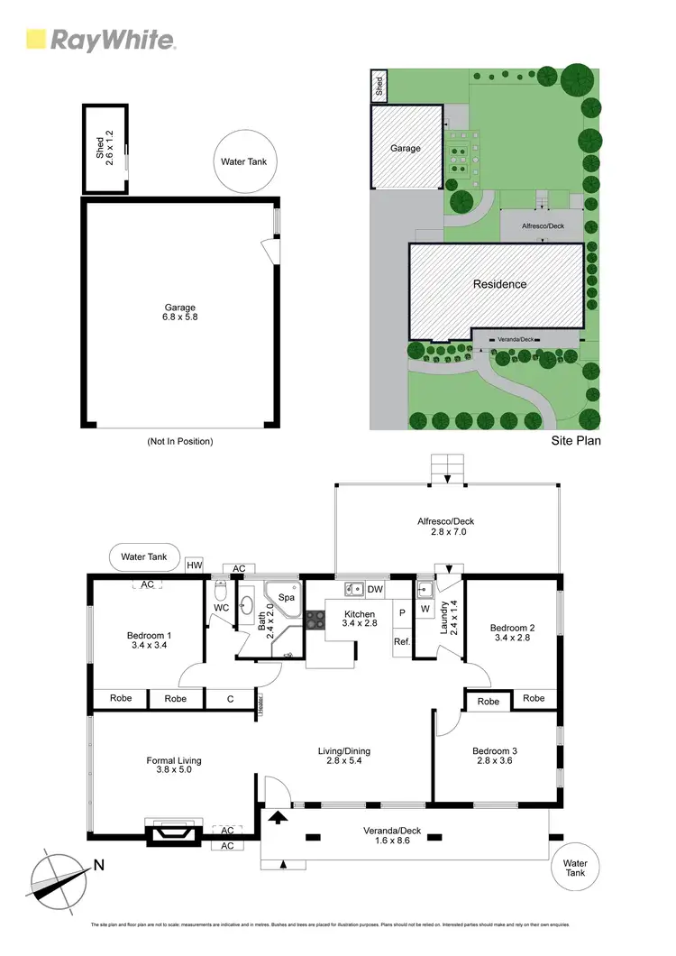 Floorplan of Homely house listing, 77 Screen Street, Frankston VIC 3199