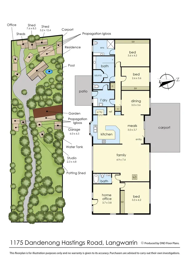 Floorplan of Homely rural property listing, 1175 Dandenong-hastings Road, Langwarrin VIC 3910