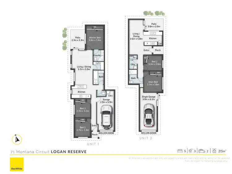 Floorplan of Homely house listing, 71 Montana Circuit, Logan Reserve QLD 4133