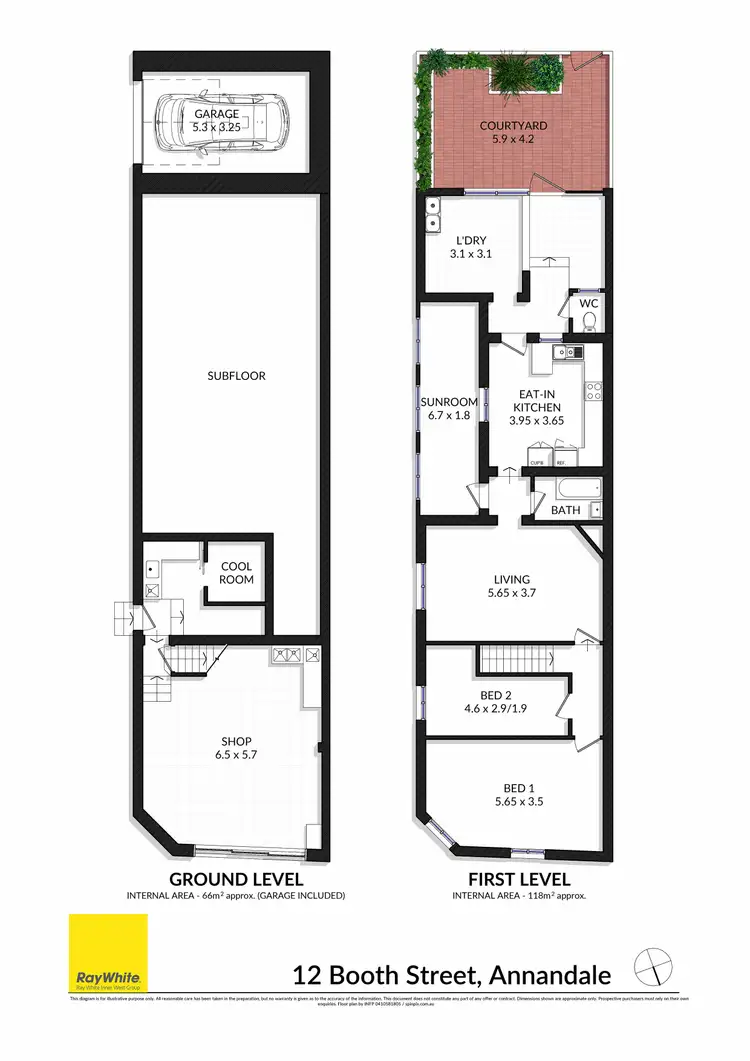 Floorplan of Homely house listing, 12 Booth Street, Annandale NSW 2038