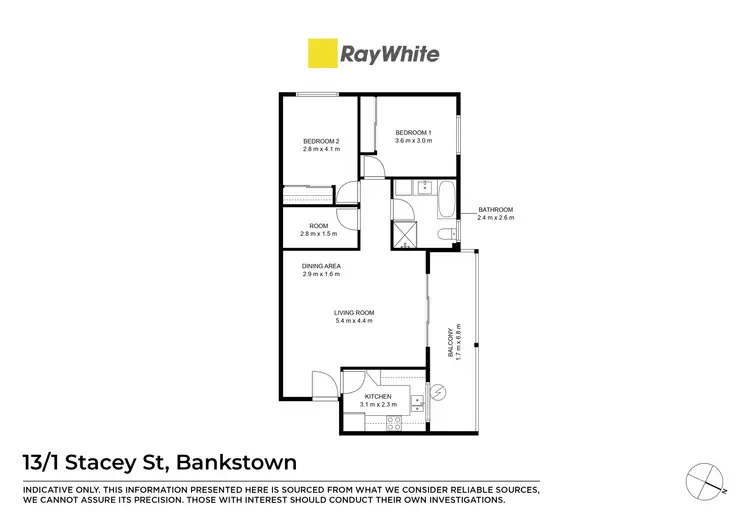 Floorplan of Homely house listing, 13/1 Stacey Street, Bankstown NSW 2200