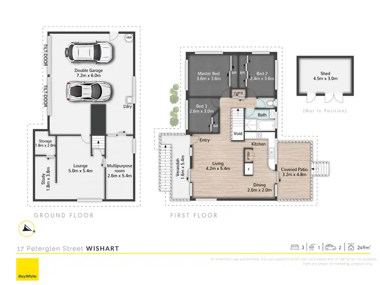 Floorplan of Homely house listing, 17 Peterglen Street, Wishart QLD 4122