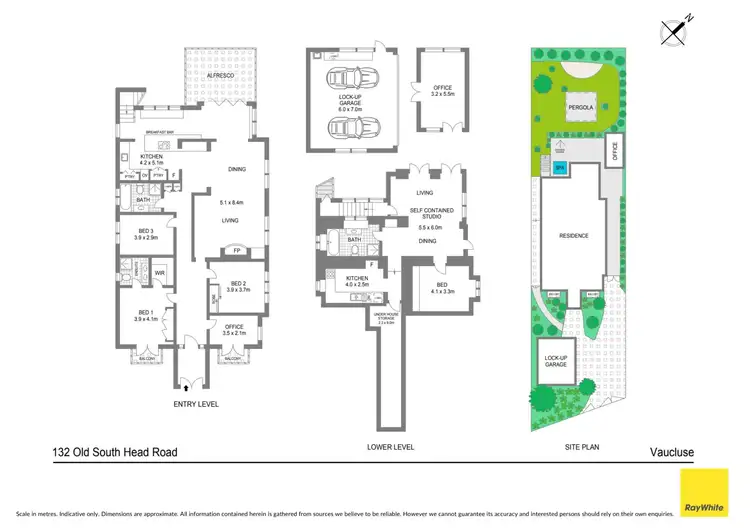 Floorplan of Homely house listing, 132 Old South Head Road, Vaucluse NSW 2030