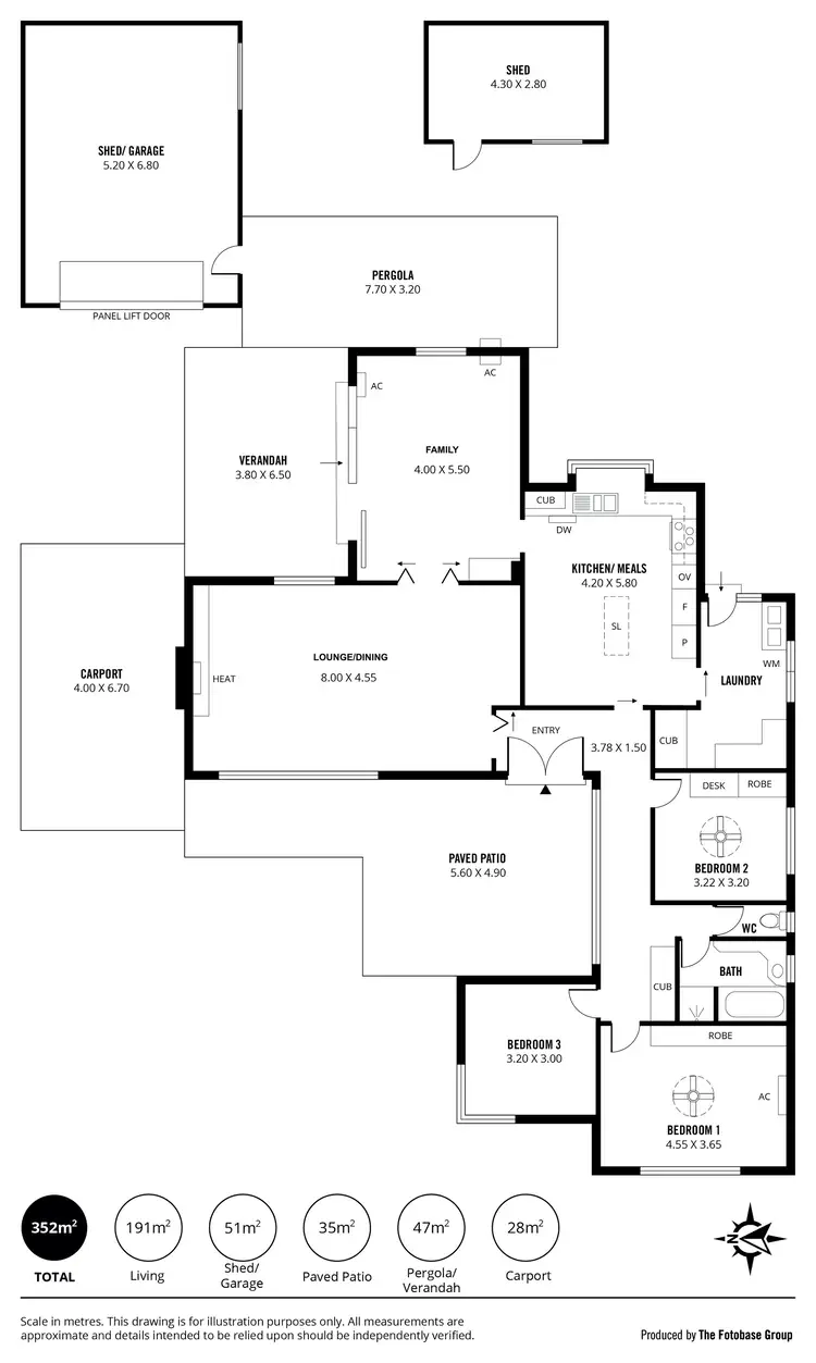 Floorplan of Homely house listing, 4 Samuel Street, Fulham SA 5024