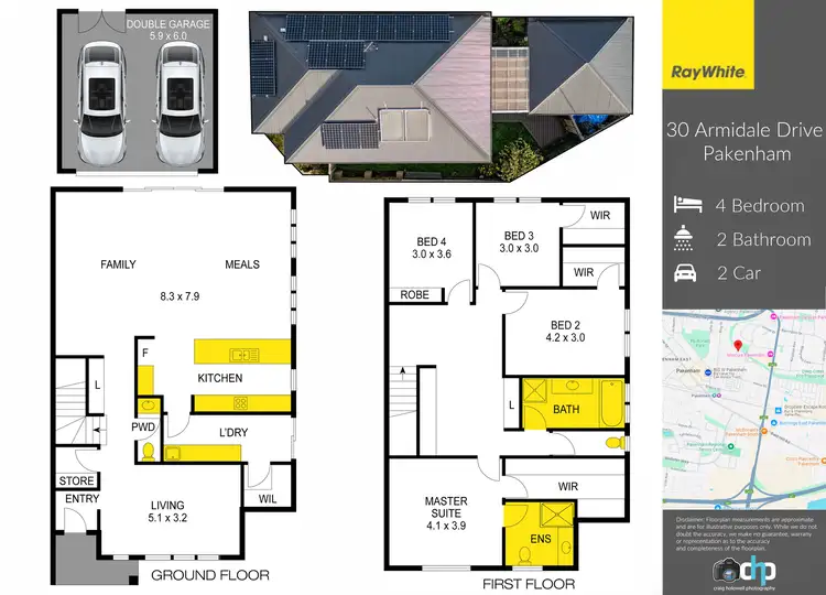 Floorplan of Homely house listing, 30 Armidale Drive, Pakenham VIC 3810