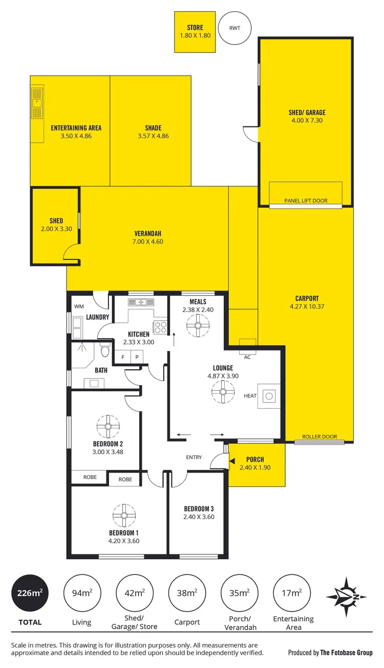 Floorplan of Homely house listing, 34 Duthy Street, Unley SA 5061