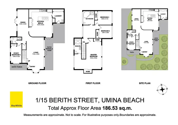 Floorplan of Homely townhouse listing, 1/15 Berith Street, Umina Beach NSW 2257